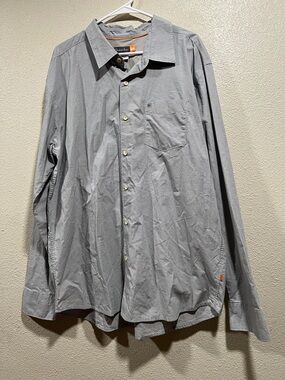 Quicksilver Men's Grey Button-Up Shirt
